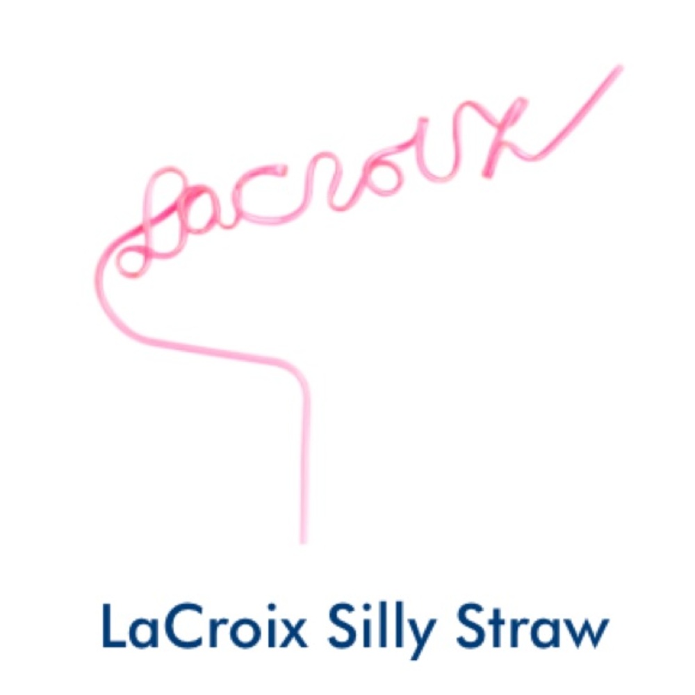 LA CROIX Silly Straw, reusable